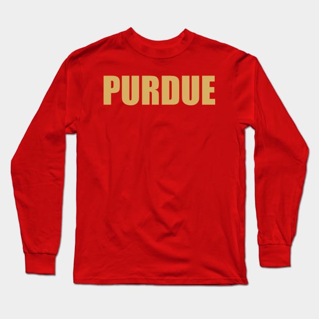 PURDUE Long Sleeve T-Shirt by TheCosmicTradingPost